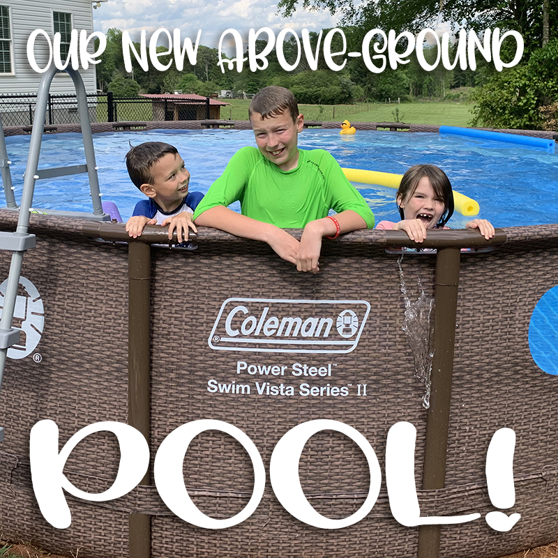 II New Our Pool Crooked Above-Ground Life Coleman® Swim • Series™ Creek Vista